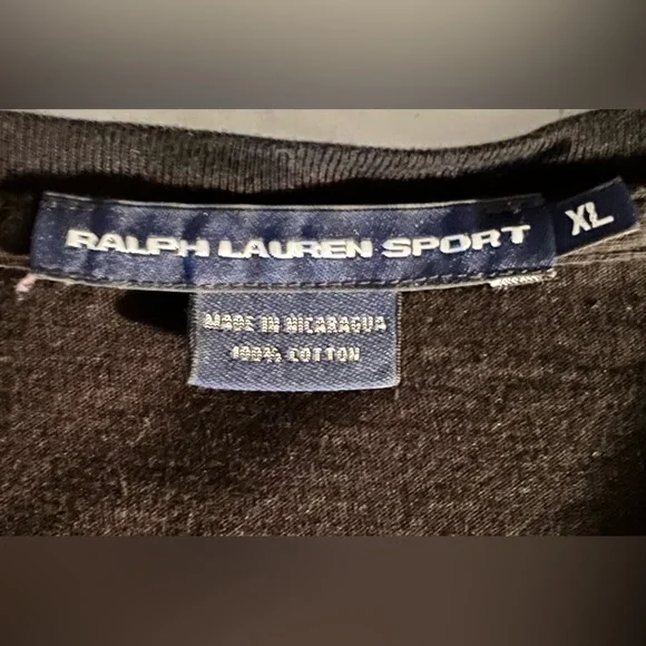 Ralph Lauren gently used black Tee. Women’s XL but fits more like a large. - Picture 2 of 6